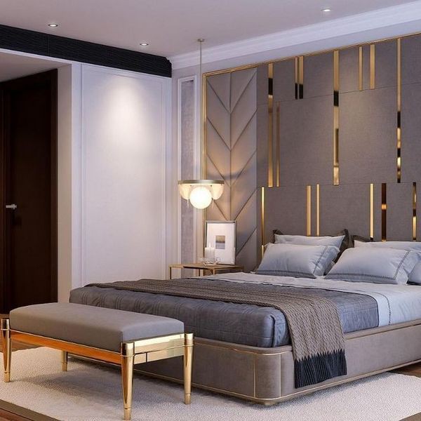 تخت خواب | کد B158 - انواع اتاق خواب در دکوراسیون لومه